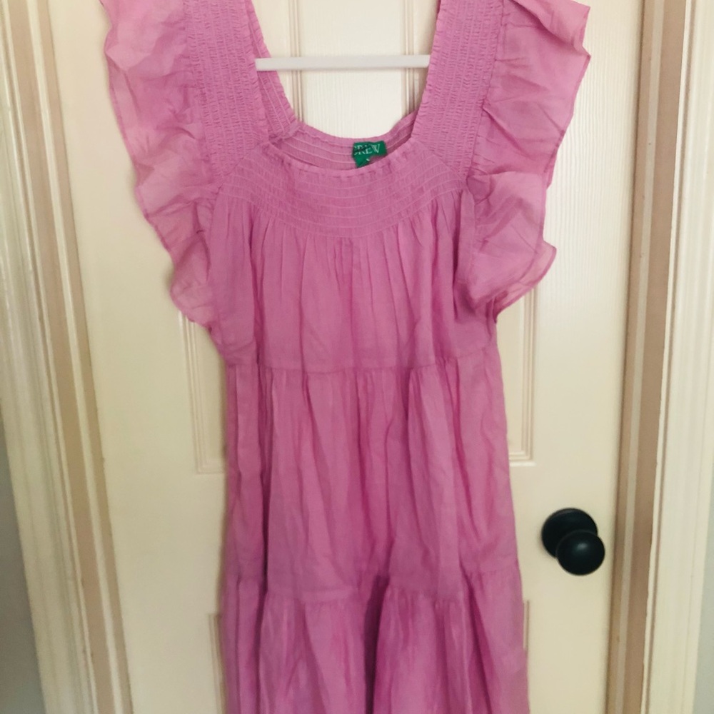 J. Crew Pink Re-Imagined Dress